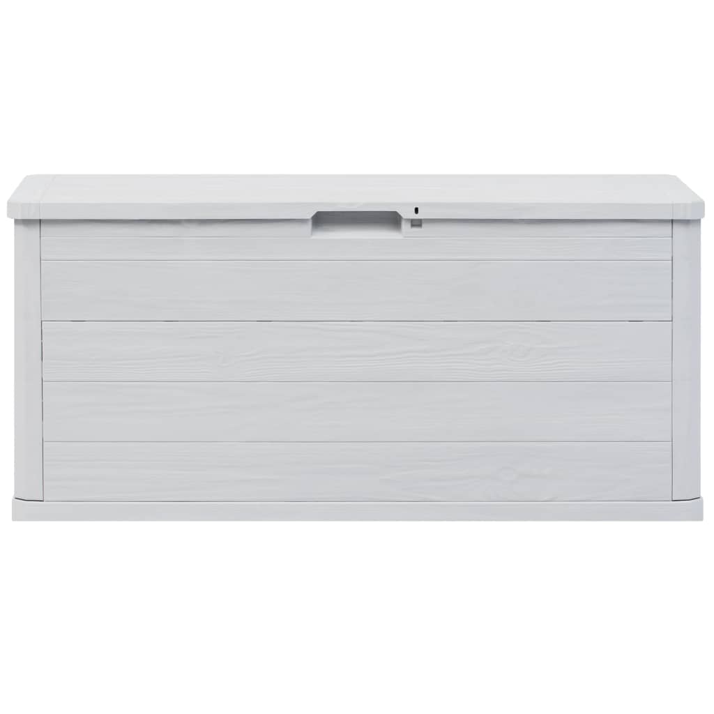 Garden Storage Box Light Grey