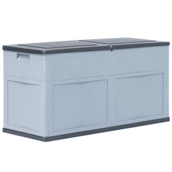 Garden Storage Box  Grey Black