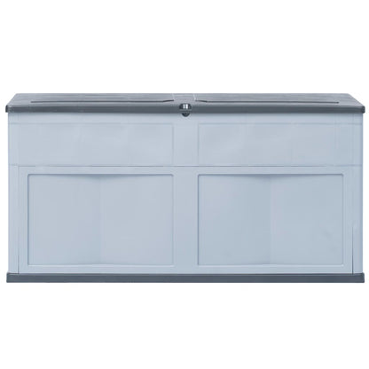 Garden Storage Box  Grey Black