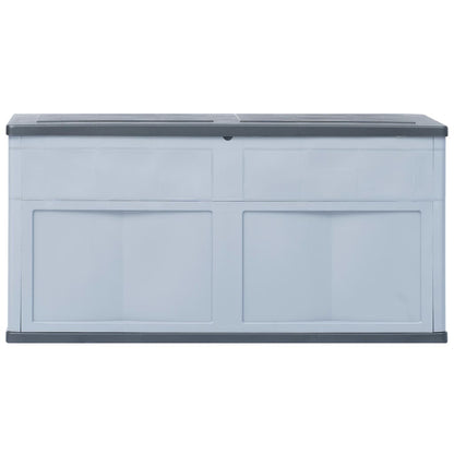 Garden Storage Box  Grey Black