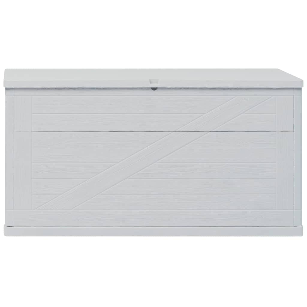 Garden Storage Box  Light Grey