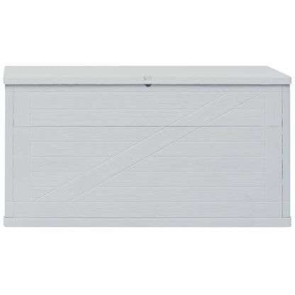 Garden Storage Box  Light Grey