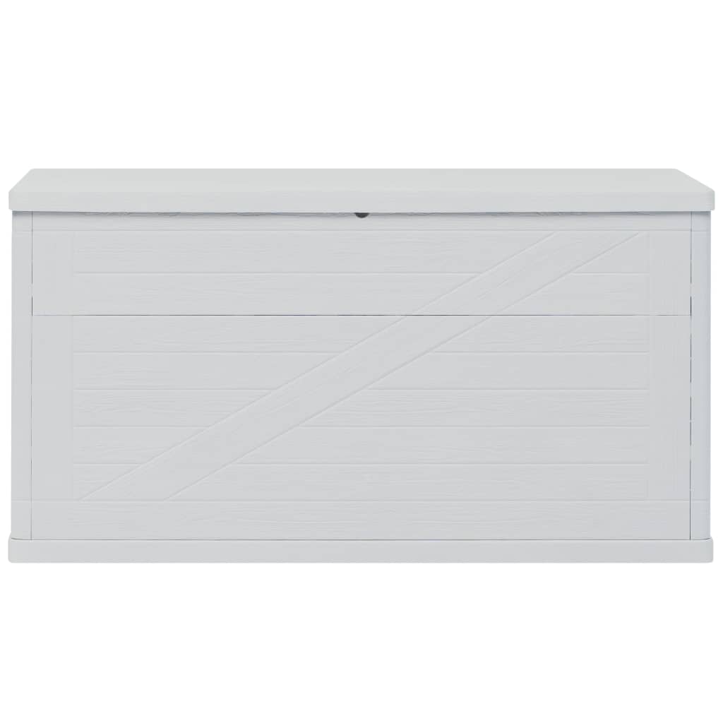 Garden Storage Box  Light Grey