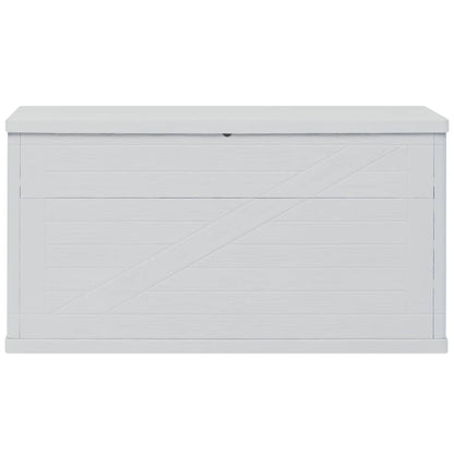 Garden Storage Box  Light Grey