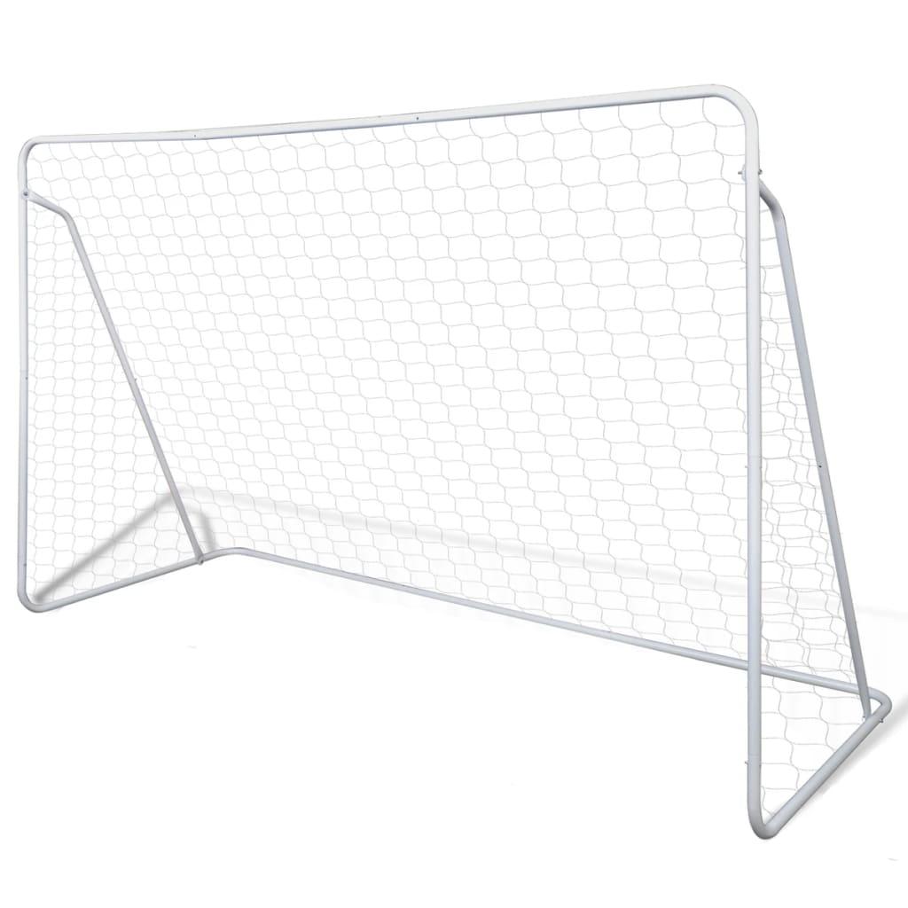Football Goal Nets Steel 2 pcs