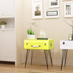 Bedside Cabinets 2 pcs Yellow