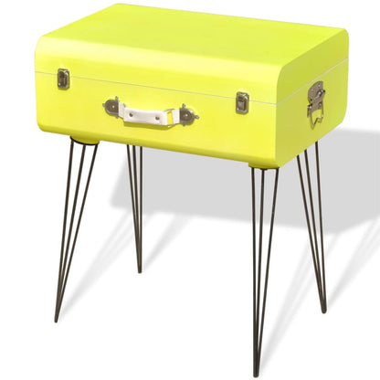 Bedside Cabinets 2 pcs Yellow