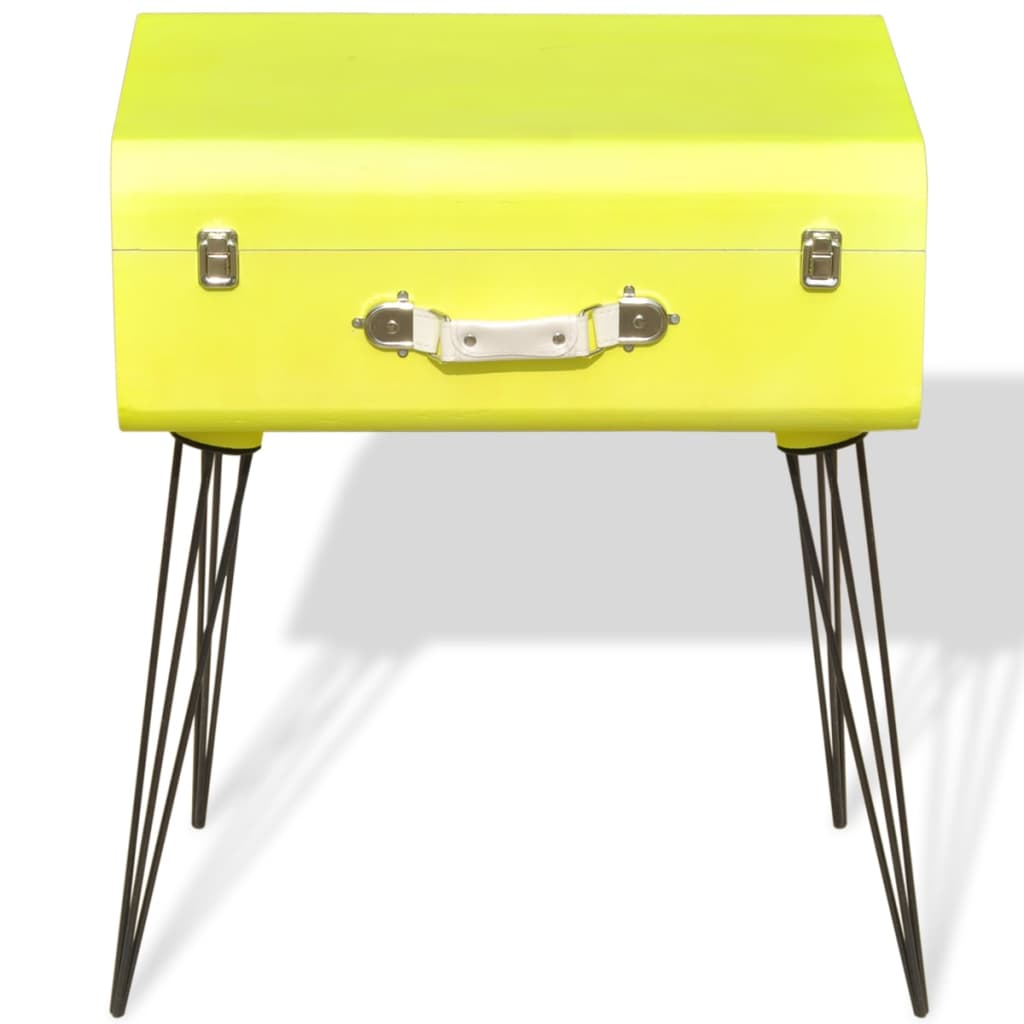Bedside Cabinets 2 pcs Yellow