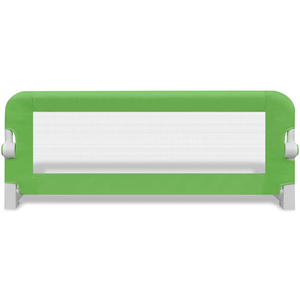 Toddler Safety Bed Rail 2 pcs Green - 102×36.5×42cm