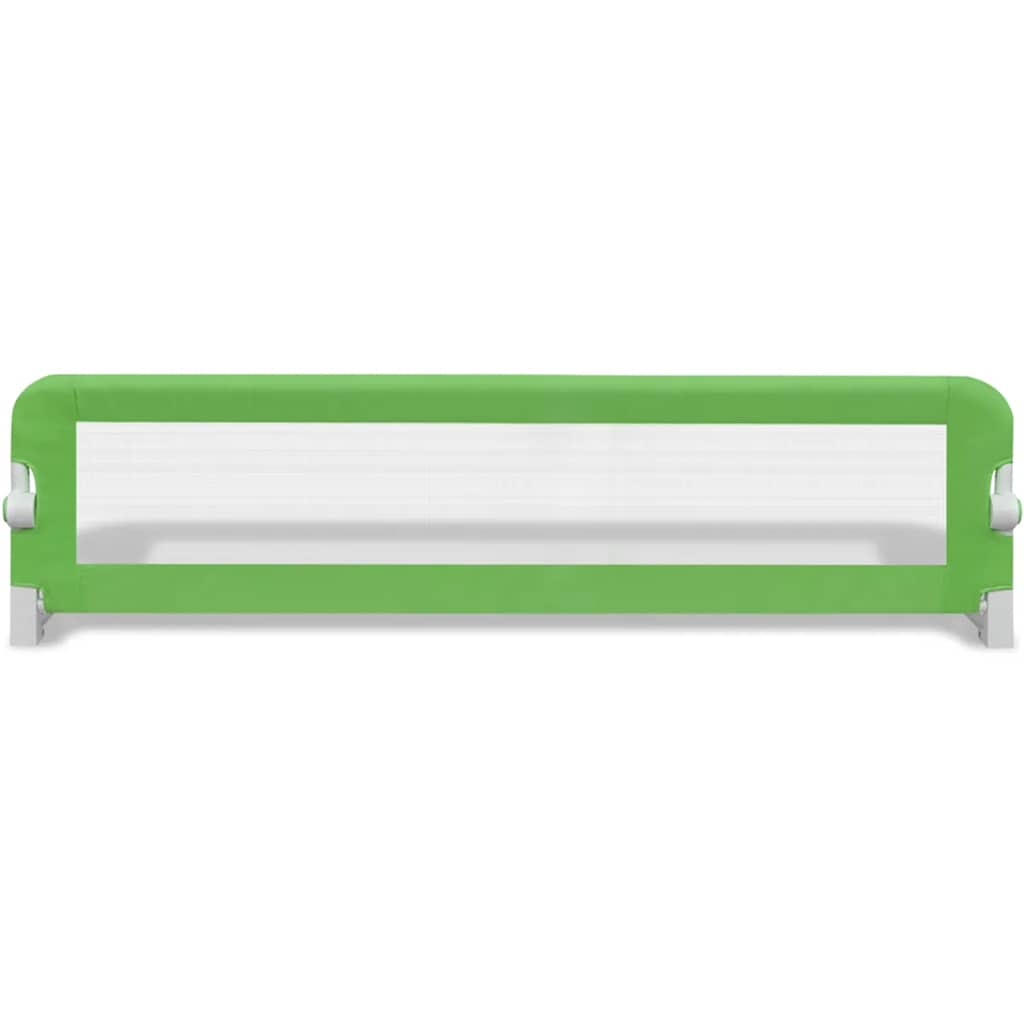 Toddler Safety Bed Rail 2 pcs Green - 150×36.5×42cm