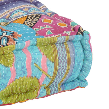 Pallet Sofa Cushion Multicolour Fabric Patchwork - 120×23×30cm