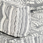 Pallet Sofa Cushion Grey Fabric Patchwork