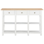 Console Table White MDF