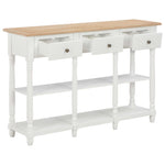 Console Table White MDF