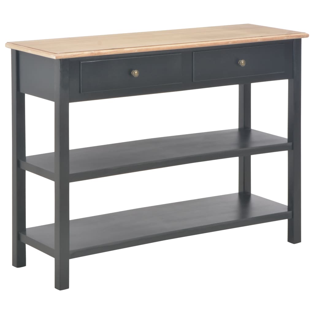 Sideboard Black MDF