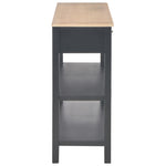 Sideboard Black MDF