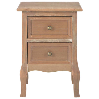 Bedside Cabinets 2 pcs MDF