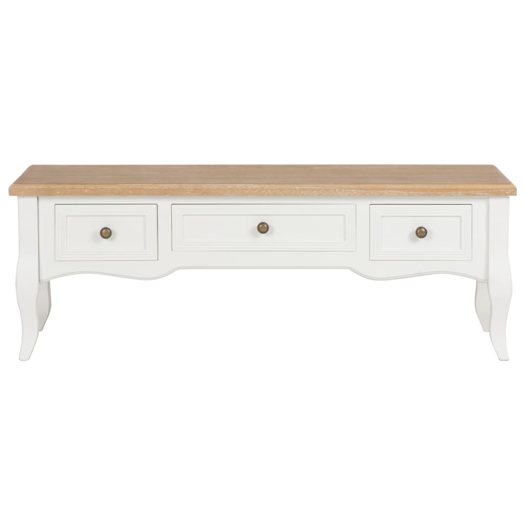 TV Cabinet White Wood