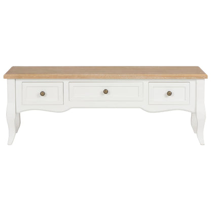 TV Cabinet White Wood
