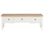 TV Cabinet White Wood