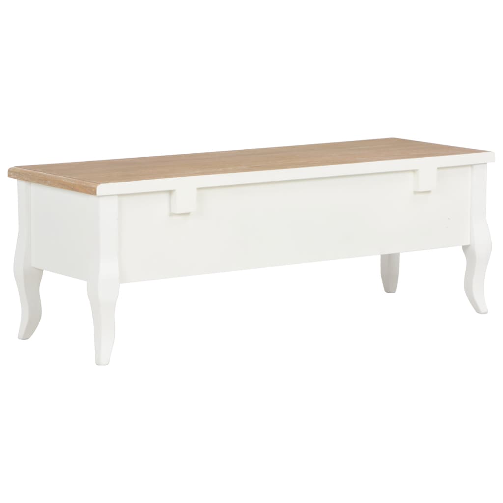 TV Cabinet White Wood