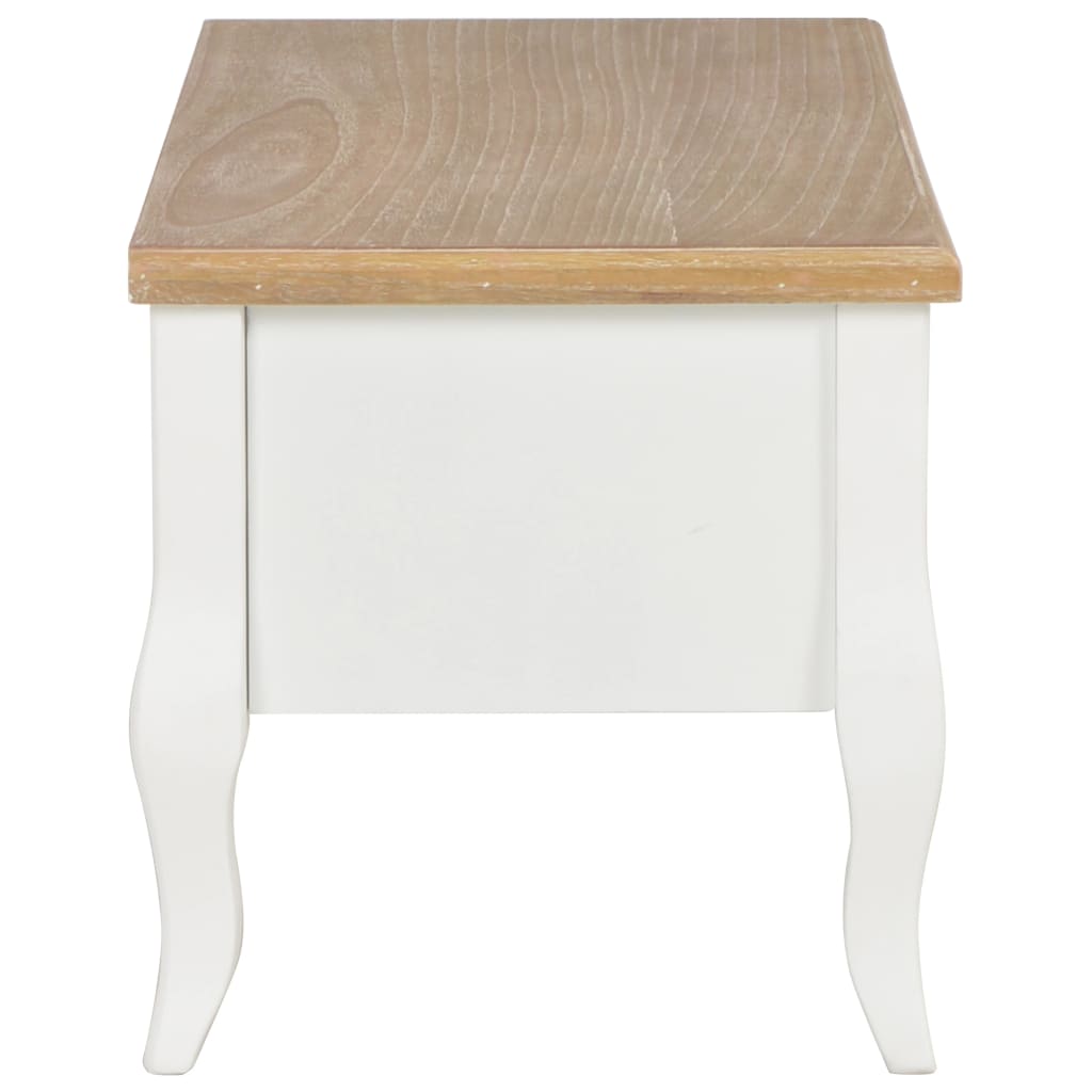 TV Cabinet White Wood