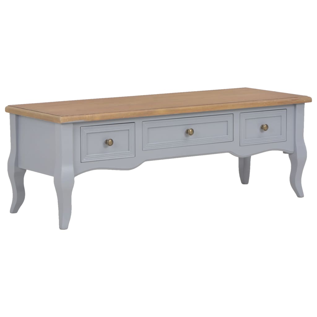 TV Cabinet Grey Wood