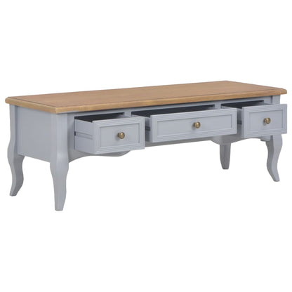 TV Cabinet Grey Wood