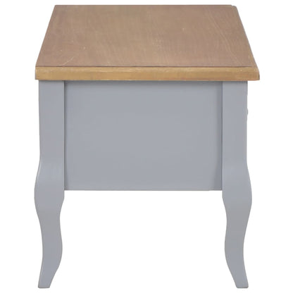 TV Cabinet Grey Wood