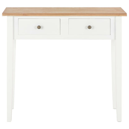 Dressing Console Table White Wood