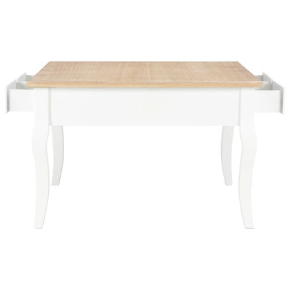 Coffee Table White Wood