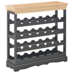 Wine Cabinet Black