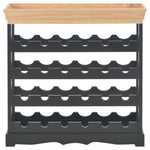 Wine Cabinet Black