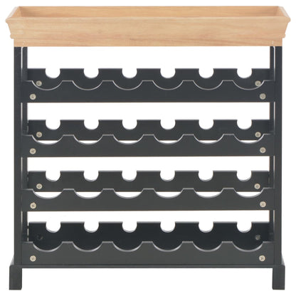 Wine Cabinet Black