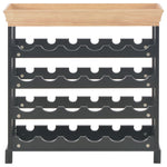 Wine Cabinet Black