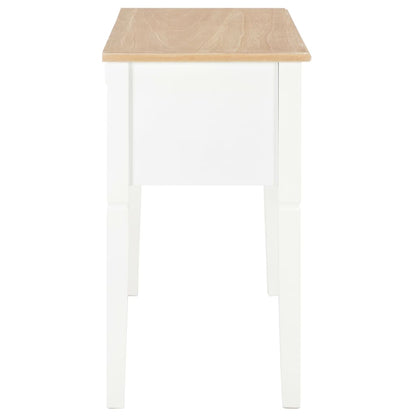 Writing Desk White Wood
