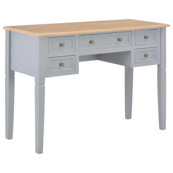  Writing Desk Grey Wood