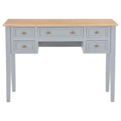 Writing Desk Grey Wood
