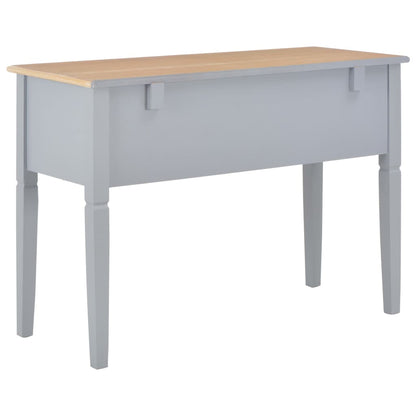 Writing Desk Grey Wood