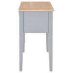 Writing Desk Grey Wood