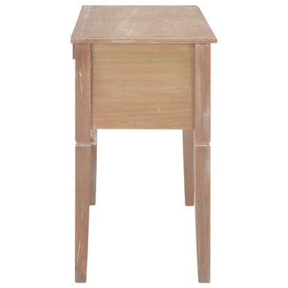 Writing Desk Brown Wood