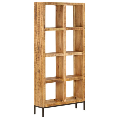 Bookshelf Solid Mango Wood - 80×25×175cm
