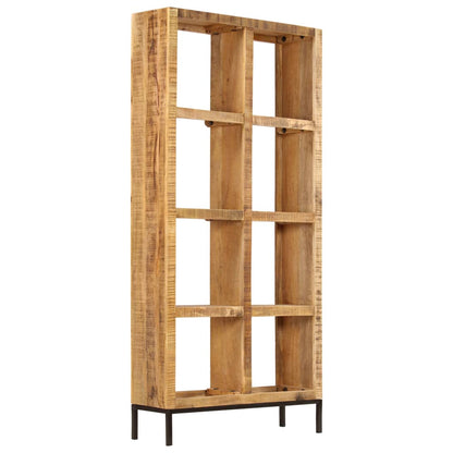 Bookshelf Solid Mango Wood - 80×25×175cm