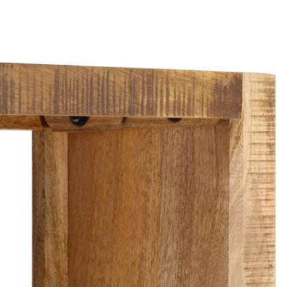 Bookshelf Solid Mango Wood - 80×25×175cm