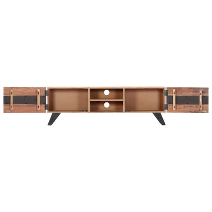 TV Cabinet Solid Acacia Wood