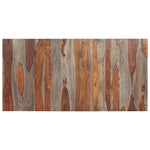 Dining Table Solid Sheesham Wood Grey