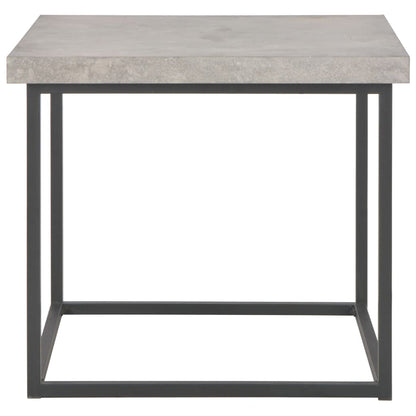 Coffee Table 55x55x53 cm Concrete Look
