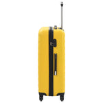 Hardcase Trolley Set 3 pcs Yellow ABS