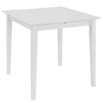 Etendable Dining Table White  MDF