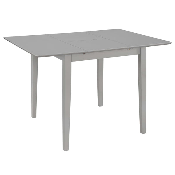  Etendable Dining Table Grey MDF